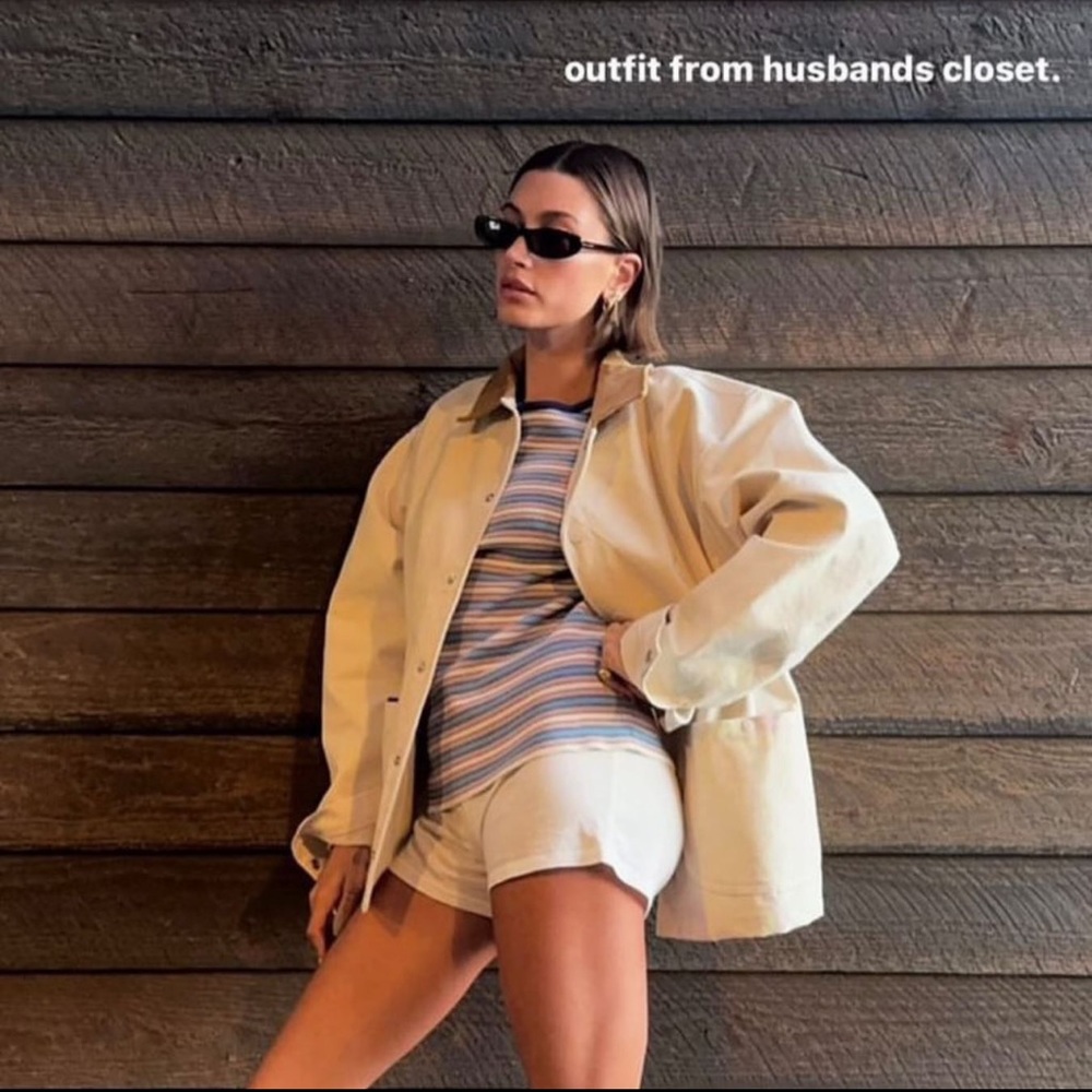 Nice as Heck Kickback Jacket in White
